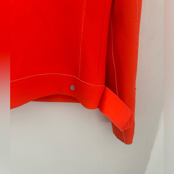 L.A.M.B. Orange moto jacket size 2 - Picture 3 of 5